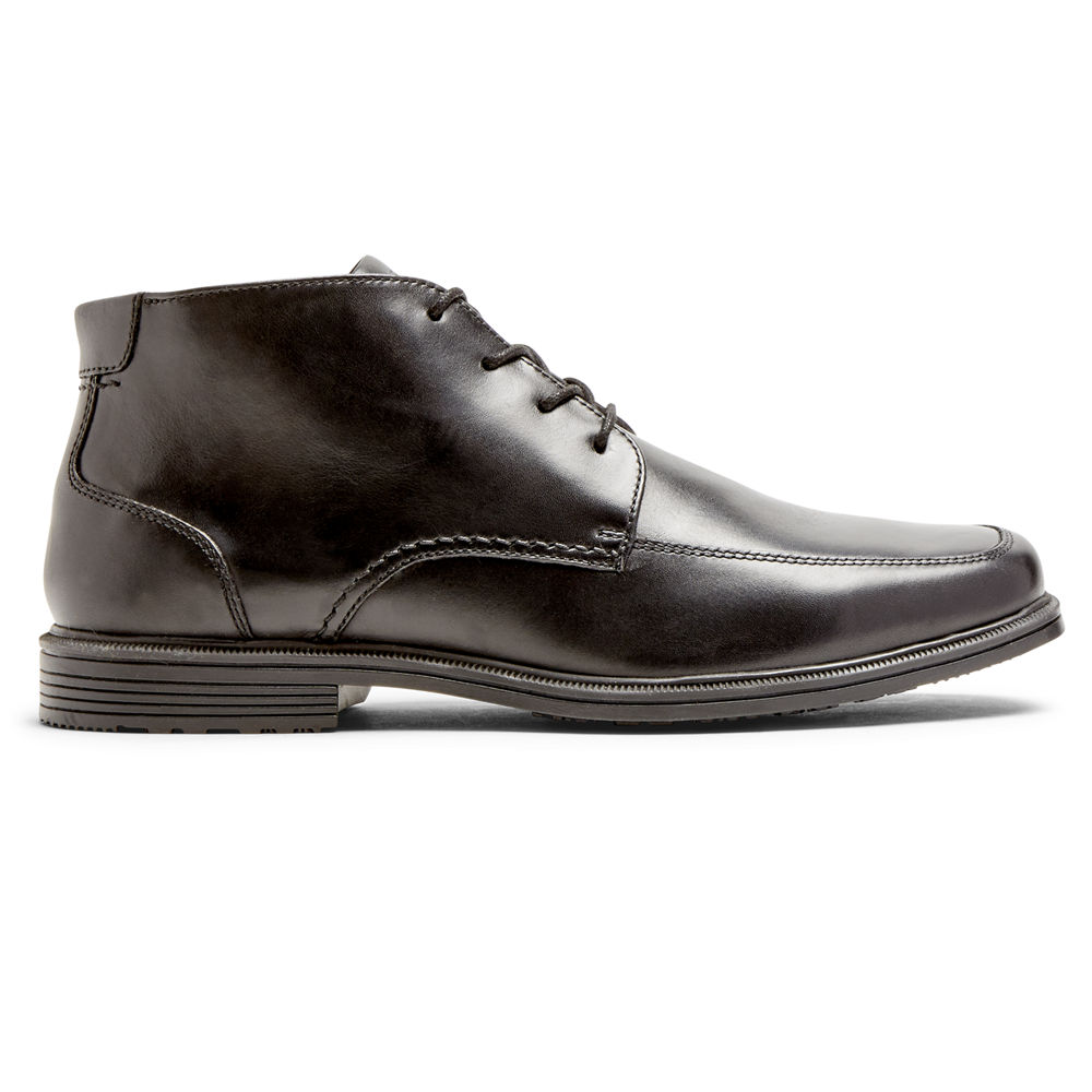 Rockport Støvler Herre Svart - Taylor Waterproof Chukka - OLWU03147